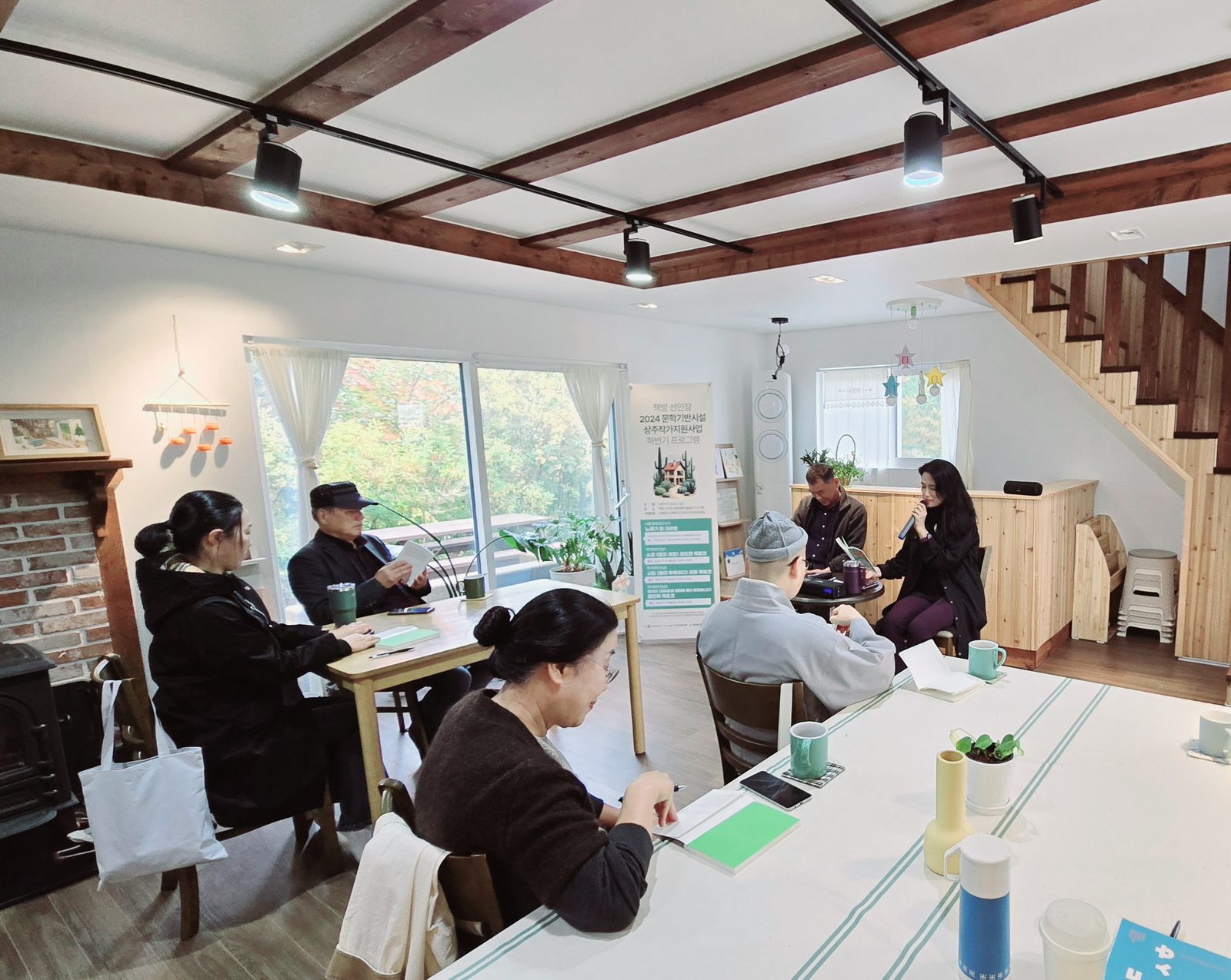 김도연 소설가 작가와의 만남 진행